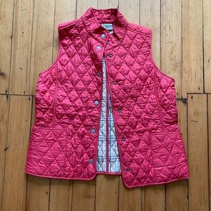 L.L. Bean Women’s Pink Quilted Vest